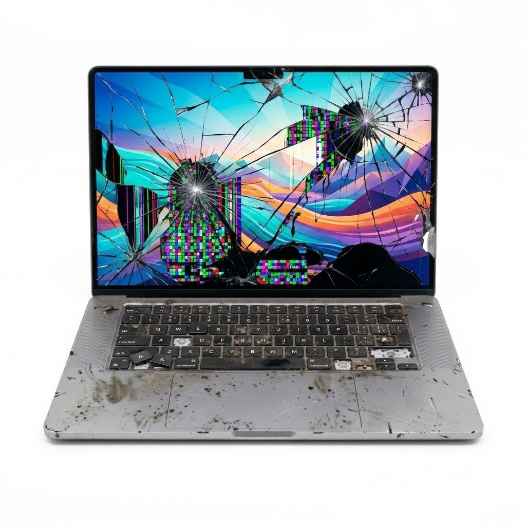Broken Laptop
